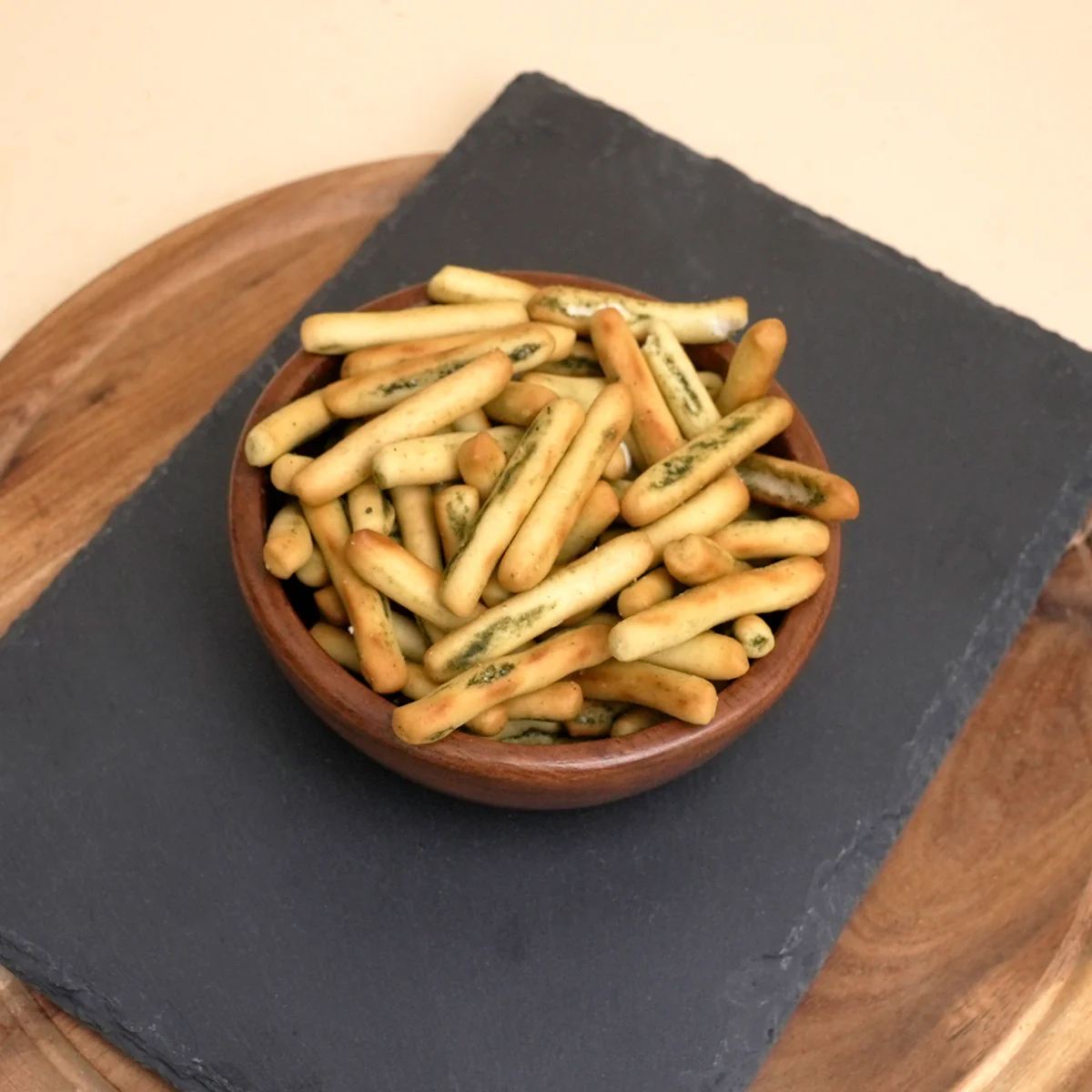 Grissini Genovese – Brotsticks mit Basilikum und Knoblauch - Image 3