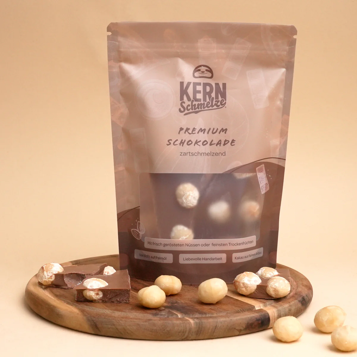 Bruchschokolade – Vollmilchschokolade mit Macadamias - Image 3