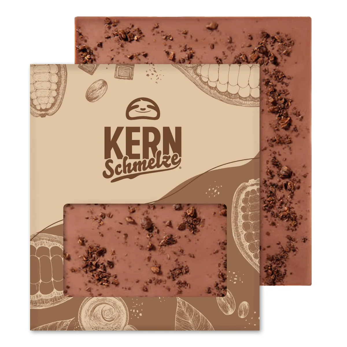 Schokoladentafel – Vollmilchschokolade mit Kaffeebohnen-Splitter - Image 3